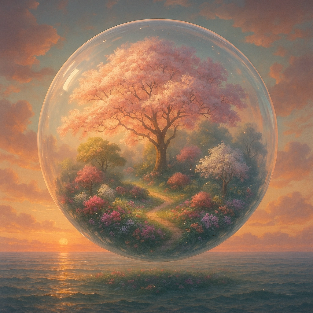 Цветущий сад