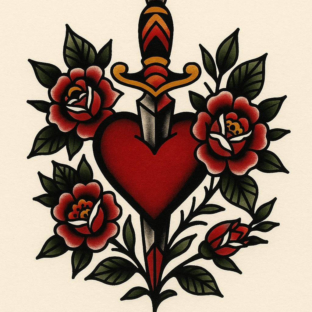 Кинжал пронзает сердце