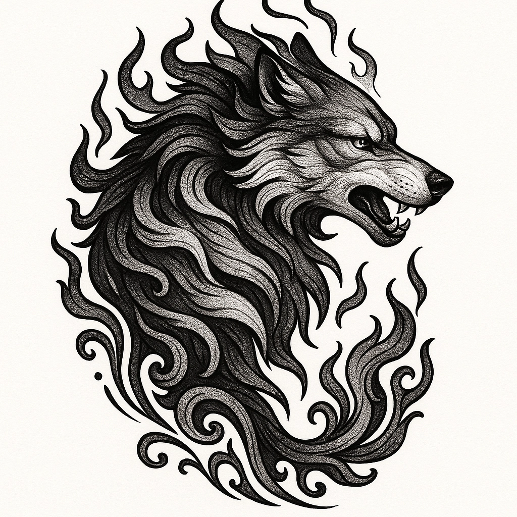 Огненный волк